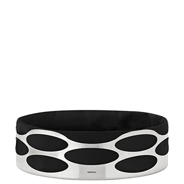 Stelton x-28-3 Embrace bread bowl, stainless steel, black, 23 x 23 x 7 cm on sale